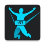 Logo of MoonRun Fitness android Application 