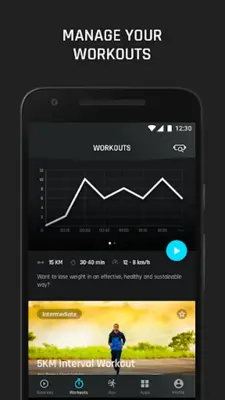 MoonRun Fitness android App screenshot 2